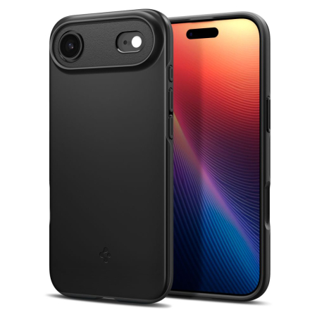 Husa silicon iPhone 17 Air Spigen - Thin Fit MagSafe Black [3]