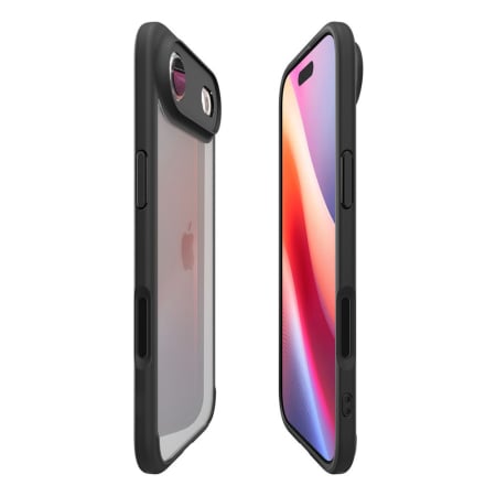 Husa silicon iPhone 17 Air Spigen - Ultra Hybrid Matte Black [2]