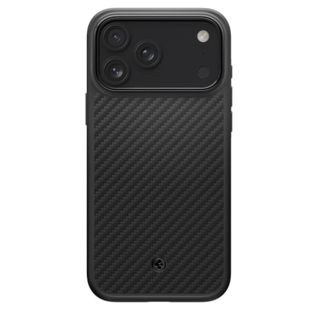 Husa Iphone 17 Pro Max - Husa silicon iPhone 17 Pro Max Spigen - Enzo Aramid "T" MagSafe