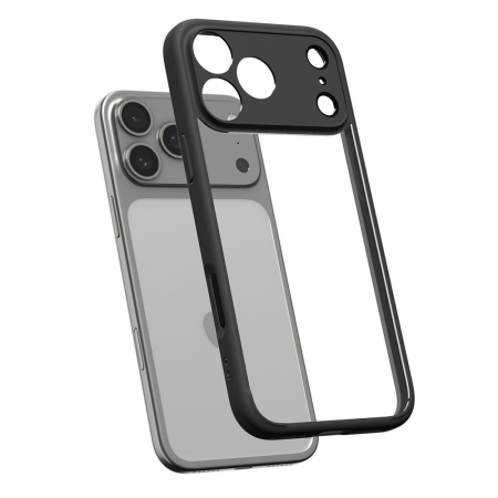 Husa silicon iPhone 17 Pro Max Spigen - Ultra Hybrid Matte Black [1]