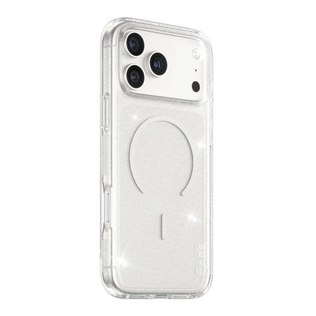 Huse Iphone - Husa silicon iPhone 17 Pro PanzerGlass® - CARE Flagship Urban Explorer Star Lit White MagSafe Clear