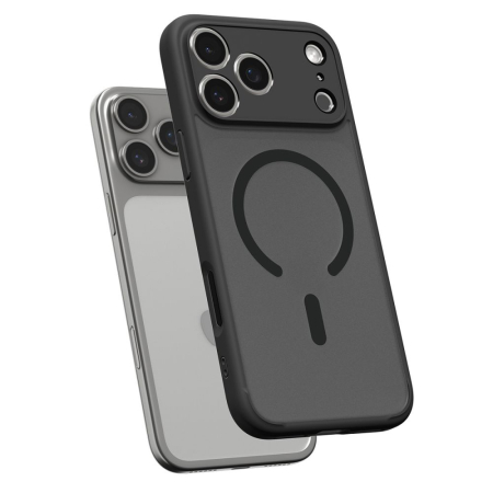 Husa silicon iPhone 17 Pro Spigen - Ultra Hybrid MagSafe - Frost Black [2]