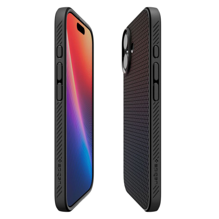 Husa silicon iPhone 17 Spigen - Liquid Air Matte Black [3]