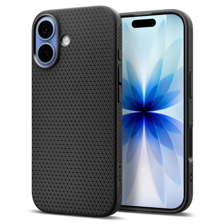 Husa silicon iPhone 17 Spigen - Liquid Air Matte Black [6]