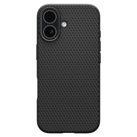Husa Iphone 17 - Husa silicon iPhone 17 Spigen - Liquid Air Matte Black
