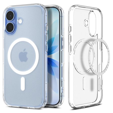 Husa silicon iPhone 17 Spigen - Ultra Hybrid MagSafe - Frost White [6]