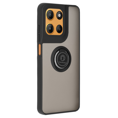 Husa Moto G15 / G15 Power - Husa silicon Motorola Moto G15 / G15 Power Techsuit - Glinth Black