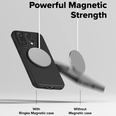 Husa silicon OnePlus 15 Ringke - Onyx MagSafe Black [4]