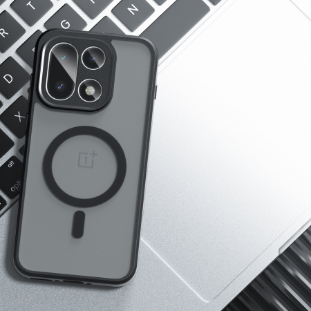 Husa silicon OnePlus 15  Techsuit - PureFrost MagSafe Frosted Black [5]