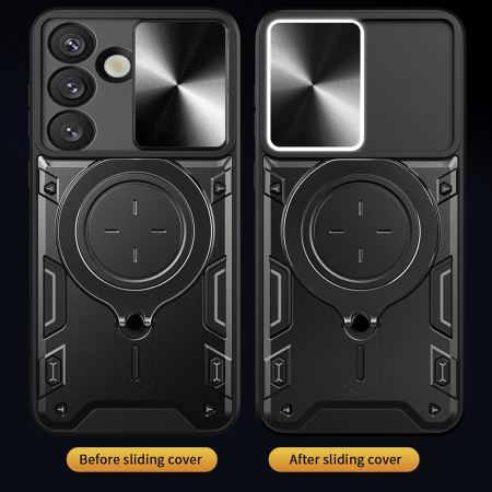 Husa silicon Oppo A5 4G Techsuit - CamGuard Pro Black [2]