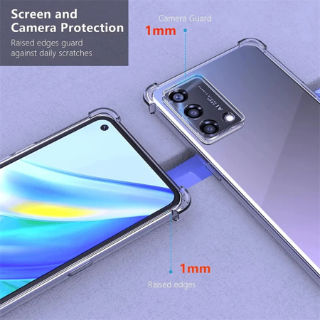 Husa silicon Oppo Reno10 / Reno10 Pro Techsuit - Shockproof Clear Silicone Clear [1]
