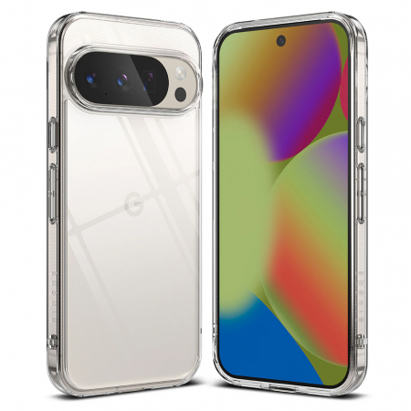 Husa Google Pixel 10/10 Pro - Husa silicon Ringke Fusion clear Google Pixel 10 / Pixel 10 Pro