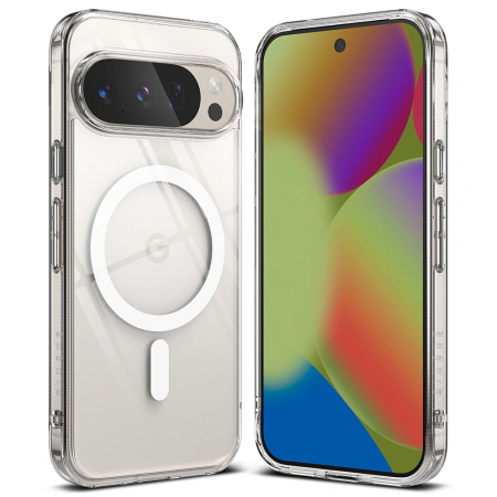 Husa Google Pixel 10/10 Pro - Husa silicon Ringke Fusion clear magsafe Google Pixel 10 / Pixel 10 Pro
