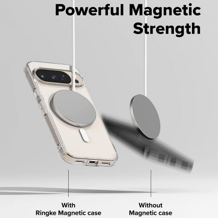 Husa silicon Ringke Fusion clear magsafe Google Pixel 10 / Pixel 10 Pro [3]