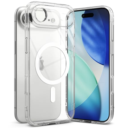 Husa silicon Ringke - Fusion MagSafe - iPhone 17 Air - Clear [6]