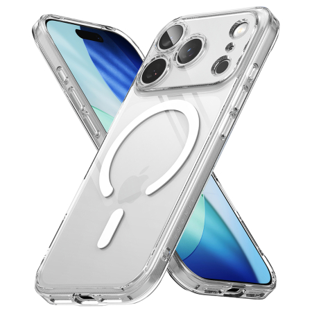 Husa silicon Ringke - Fusion MagSafe - iPhone 17 Pro Max - Clear [4]