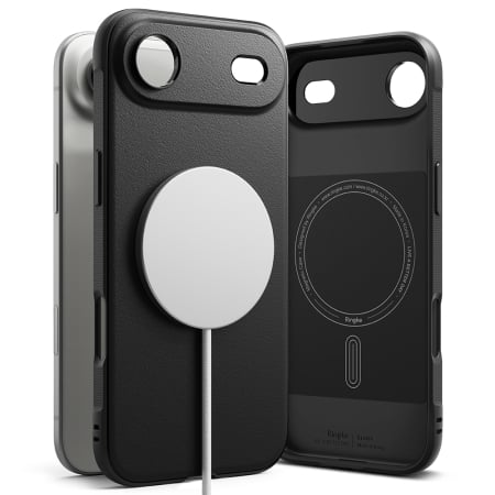 Husa silicon Ringke - Onyx MagSafe - iPhone 17 Air - Black [4]