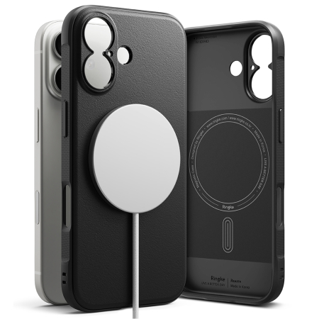 Husa silicon Ringke - Onyx MagSafe - iPhone 17 - Black [4]