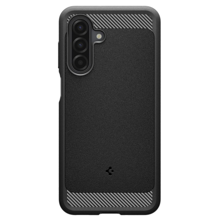 Huse Galaxy A - Husa silicon Samsung Galaxy A17 4G / A17 5G Spigen - Rugged Armor Black
