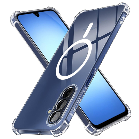 Husa Samsung Galaxy A17 5G / A17 4G - Husa silicon Samsung Galaxy A17 5G / A17 4G Techsuit - Shockproof Clear Silicone MagSafe Clear