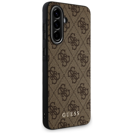Husa silicon Samsung Galaxy A56 5G Guess - Hardcase 4G Classic (GUHCSA56G4GFBR) Brown [3]
