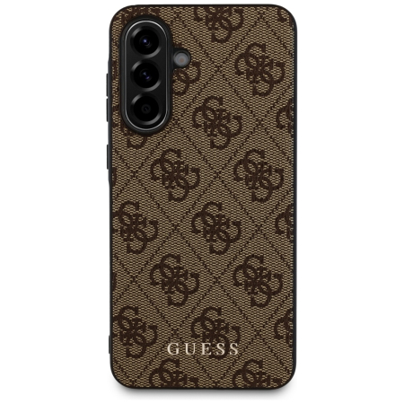 Husa silicon Samsung Galaxy A56 5G Guess - Hardcase 4G Classic (GUHCSA56G4GFBR) Brown [5]