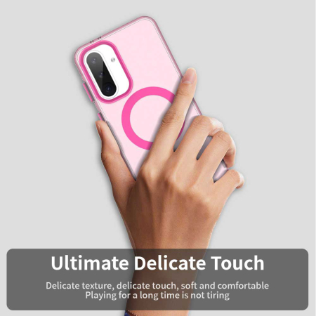 Husa silicon Samsung Galaxy A56 5G Techsuit - CandyCase MagSafe  Pink [2]