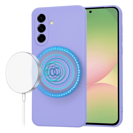 Husa silicon Samsung Galaxy A56 5G Techsuit - SoftFlex MagSafe [1]