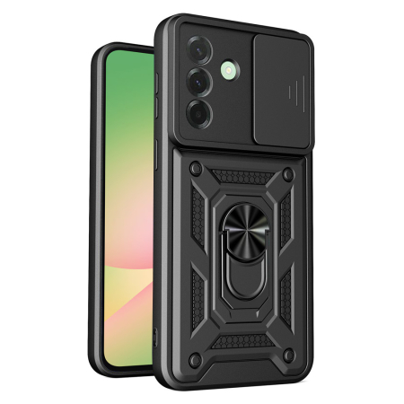 Huse - Husa silicon Samsung Galaxy A57 5G Techsuit - CamShield Series Black