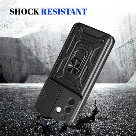 Husa silicon Samsung Galaxy A57 5G Techsuit - CamShield Series Black [5]