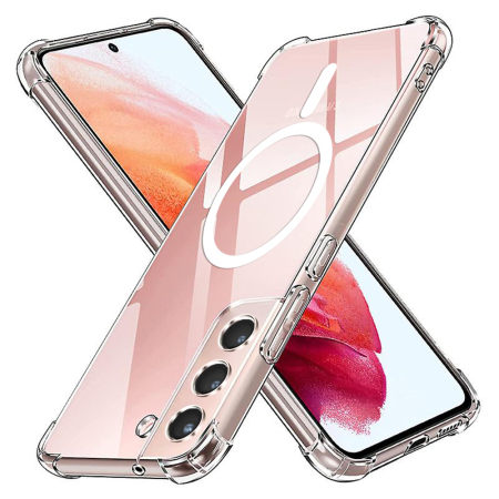 Husa silicon Samsung Galaxy S21 5G Techsuit - Shockproof Clear Silicone MagSafe [4]