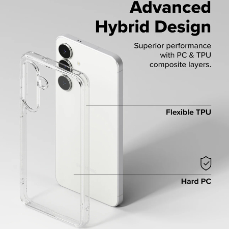 Husa silicon Samsung Galaxy S25 FE Ringke - Fusion Clear [5]