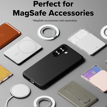 Husa silicon Samsung Galaxy S25 FE Ringke - Onyx MagSafe Black [3]