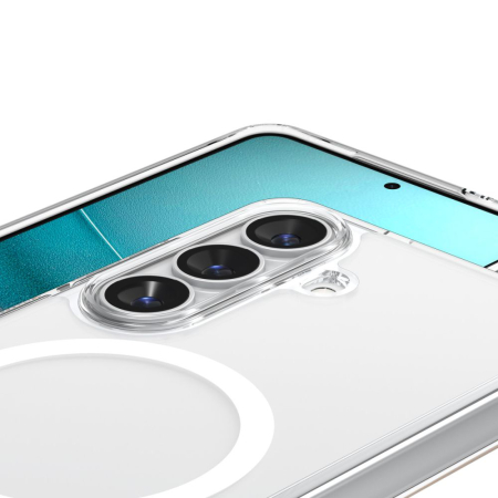 Husa silicon Samsung Galaxy S26 Spigen - Ultra Hybrid MagSafe Clear White [2]