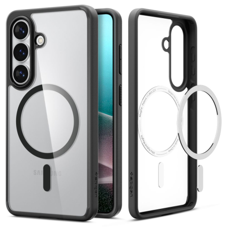 Husa Samsung Galaxy S26 - Husa silicon Samsung Galaxy S26 Spigen - Ultra Hybrid MagSafe Matte Black