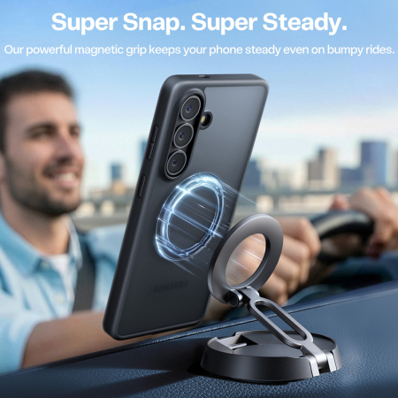 Husa silicon Samsung Galaxy S26  Torras - Guardian Magnetic Series Black [2]