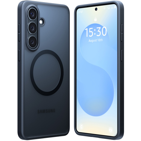 Husa Samsung Galaxy S26 - Husa silicon Samsung Galaxy S26  Torras - Guardian Magnetic Series Black