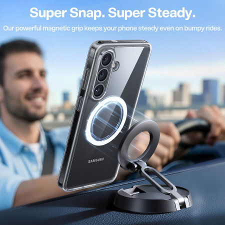 Husa silicon Samsung Galaxy S26 Torras - Guardian Magnetic Series Clear [1]