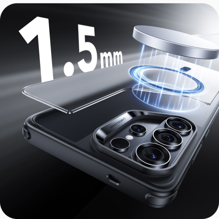 Husa silicon Samsung Galaxy S26 Ultra ESR - Classic Hybrid HaloLock Frosted Black [5]