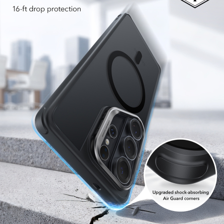 Husa silicon Samsung Galaxy S26 Ultra ESR - Classic Hybrid HaloLock Kickstand Frosted Black [1]