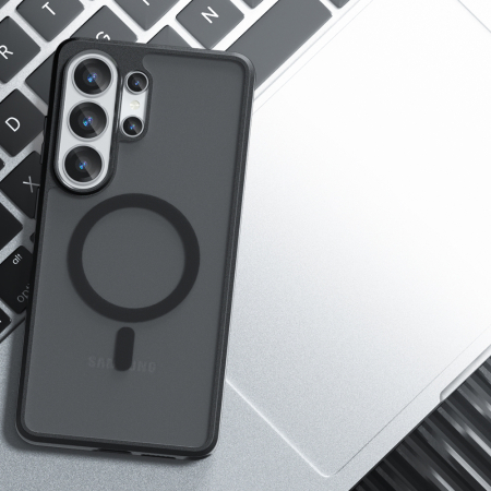 Husa silicon Samsung Galaxy S26 Ultra Techsuit - PureFrost MagSafe Frosted Black [3]