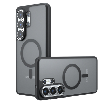 Husa Samsung Galaxy S26 Ultra - Husa silicon Samsung Galaxy S26 Ultra Techsuit - PureFrost MagSafe Frosted Black