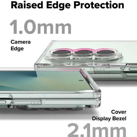 Husa silicon Samsung Galaxy Z Fold7 Ringke - Fusion Clear [5]