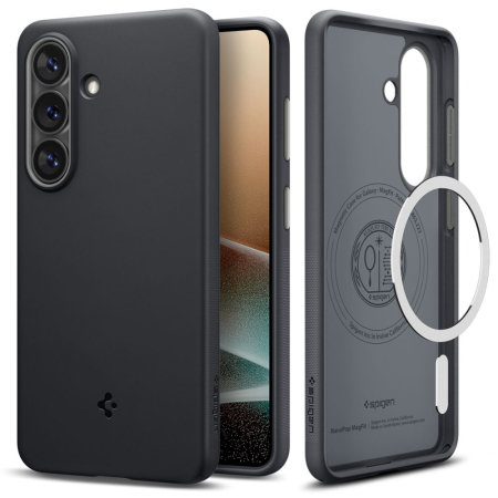Husa silicon Spigen - Caseology Nano Pop MagSafe - Samsung Galaxy S26 - Black Sesame [1]