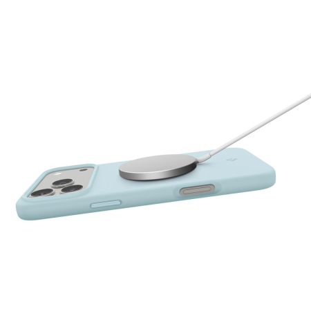 Husa silicon Spigen - Silicone Fit MagSafe (ACS10273) - iPhone 17 Pro Max - Mute Blue [2]