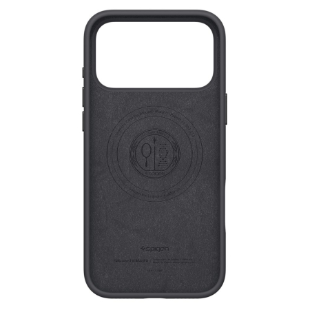 Husa silicon Spigen - Silicone Fit MagSafe (ACS10335) - iPhone 17 Pro - Black [5]