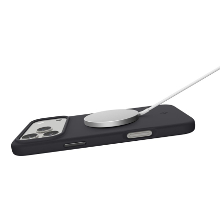 Husa silicon Spigen - Silicone Fit MagSafe (ACS10335) - iPhone 17 Pro - Black [3]