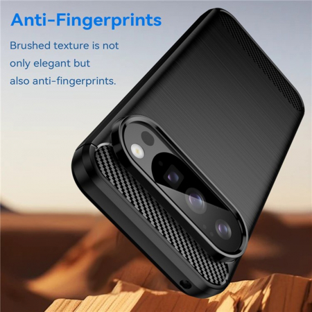 Husa silicon Techsuit - Carbon Silicone - Google Pixel 10 / 10 Pro - Black [5]