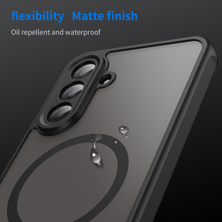 Husa silicon Techsuit - HaloFrost II MagSafe - Samsung Galaxy A17 5G / A17 4G - Black [4]