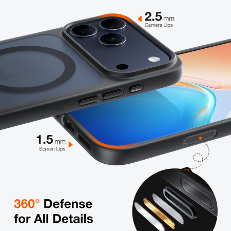 Husa silicon Torras - Guardian Magnetic Series - iPhone 17 Pro Max [4]